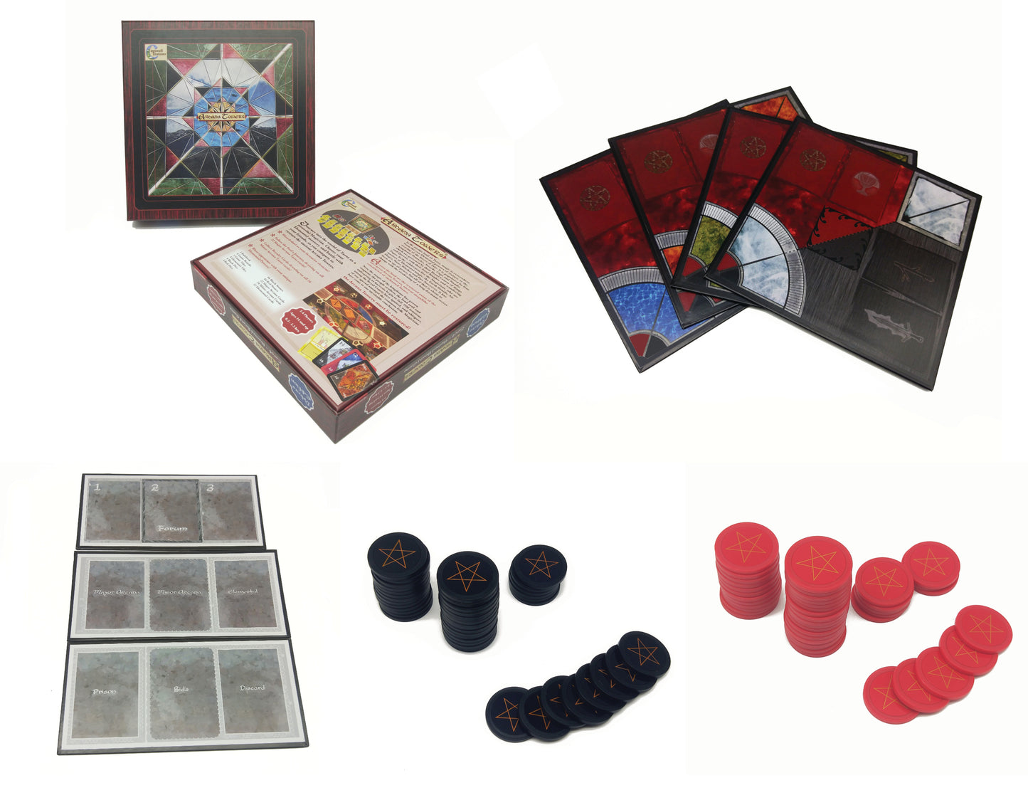Arcana Towers Tarot Themed Board Game- Deluxe