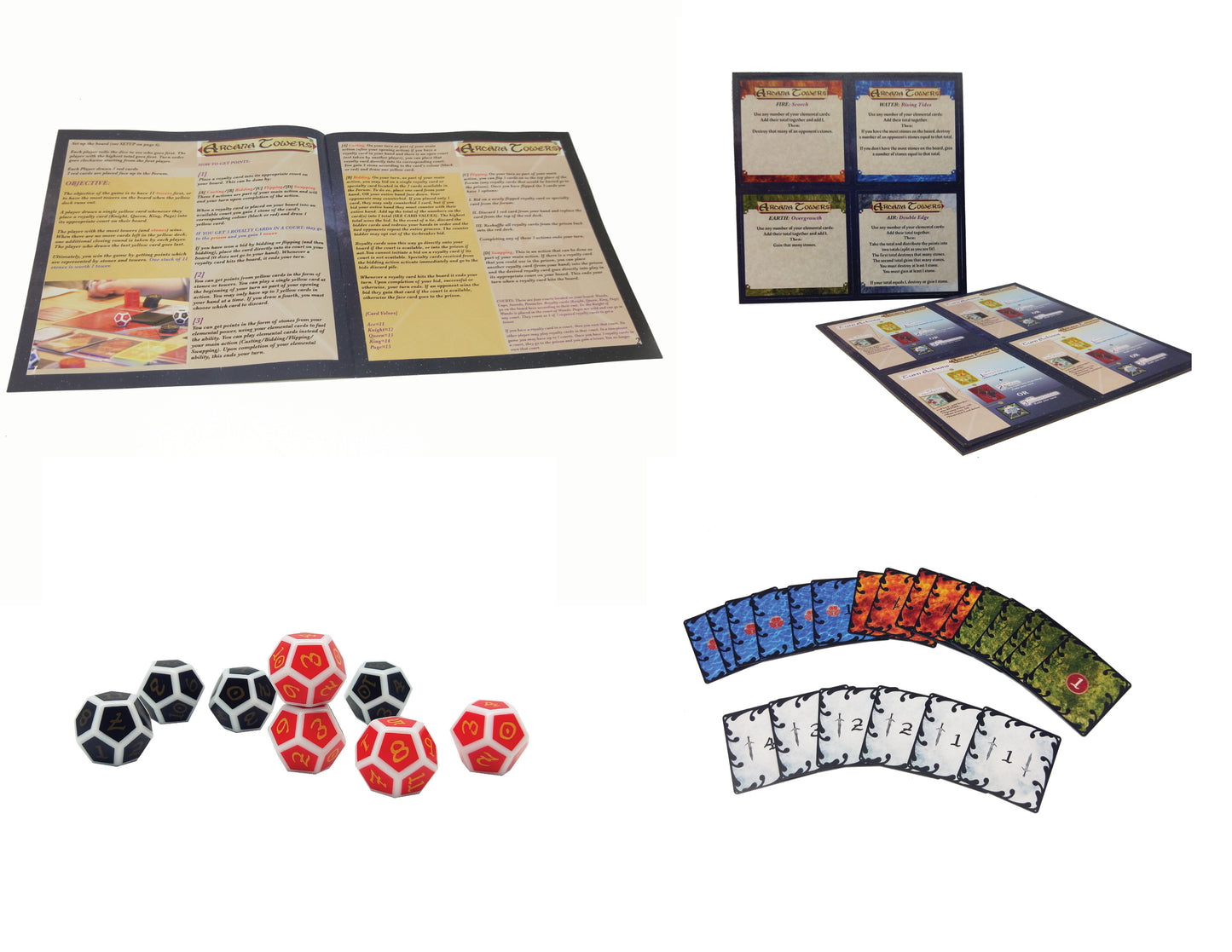 Arcana Towers Tarot Themed Board Game- Standard