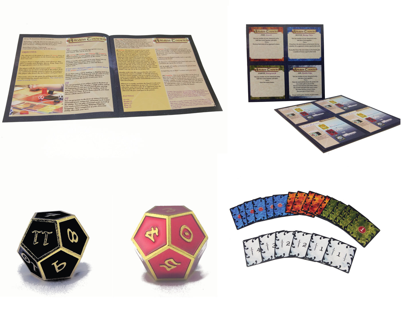 Arcana Towers Tarot Themed Board Game- Deluxe